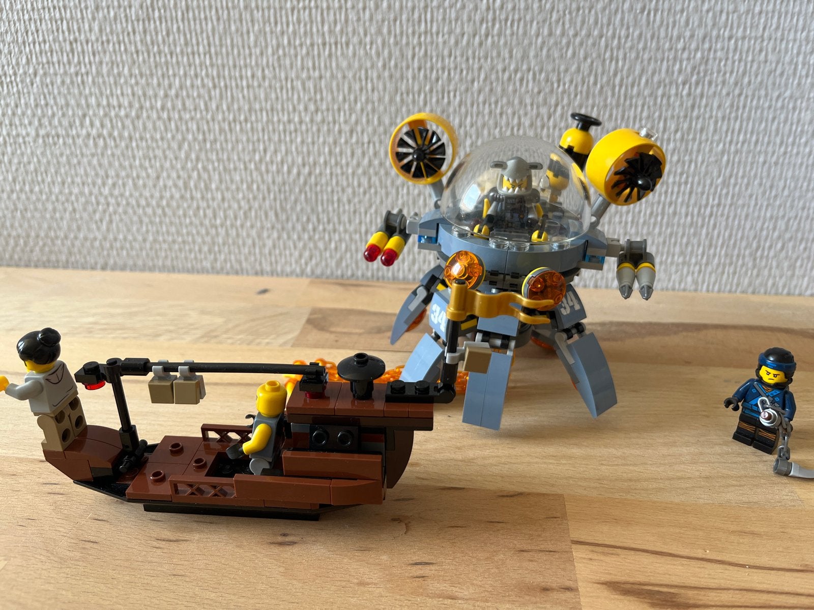 LEGO Creator 3-in-1 Onderwaterrobot en Schip, Ophalen of Verzenden, Zo goed als nieuw, Overige merken