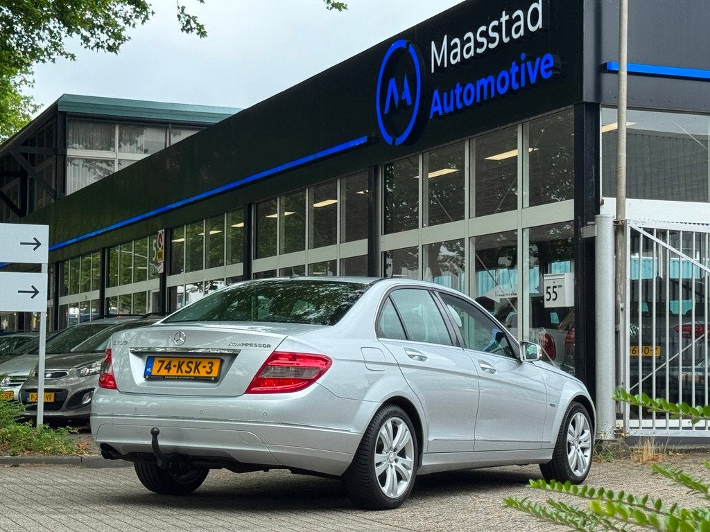 Mercedes-Benz C-klasse 180 Kompressor Business Edition Avant, Auto's, Mercedes-Benz, Gebruikt, Leder en Stof, Handgeschakeld, Sedan