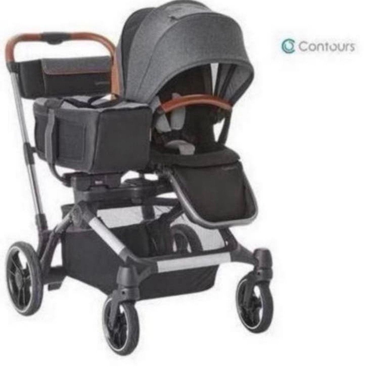 Nieuw in doos Contours - Element Verstelbare Kinderwagen, Ophalen of Verzenden, Zo goed als nieuw, Overige merken, Verstelbare duwstang