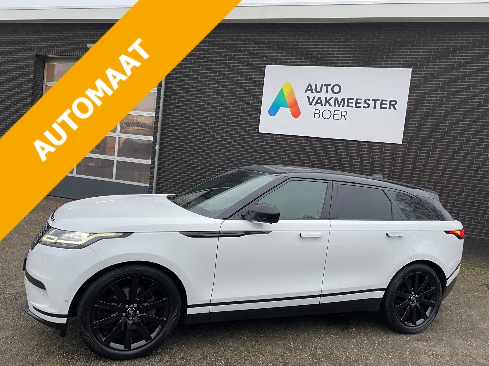 Land Rover Range Rover Velar 3.0D 221KW AWD EURO 6, Auto's, 12 maanden, 2993 cc, 2500 kg, Wit