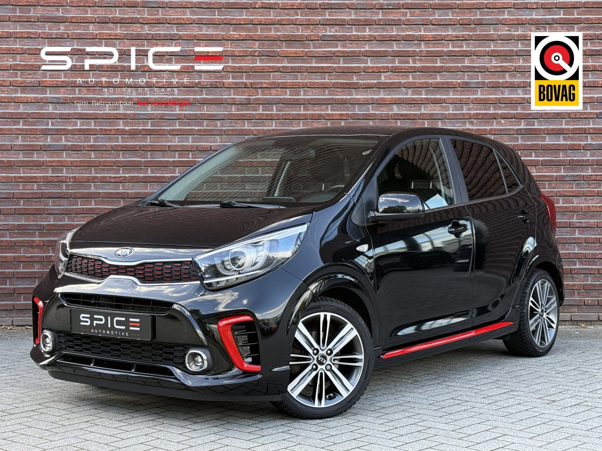 Kia Picanto 1.0 MPi GT-Line Edition 55dkm! Carplay, Camera A, Auto's, Voorwielaandrijving, Gebruikt, 4 stoelen, Origineel Nederlands
