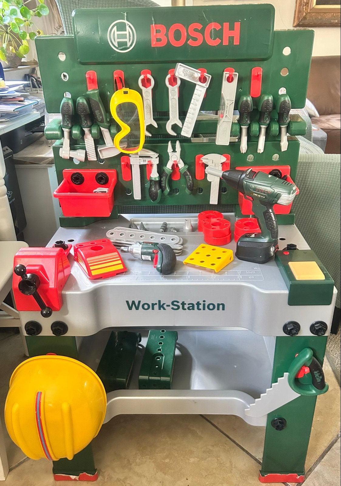 Bosch Work-Station Werkbank met gereedschap en accessoires