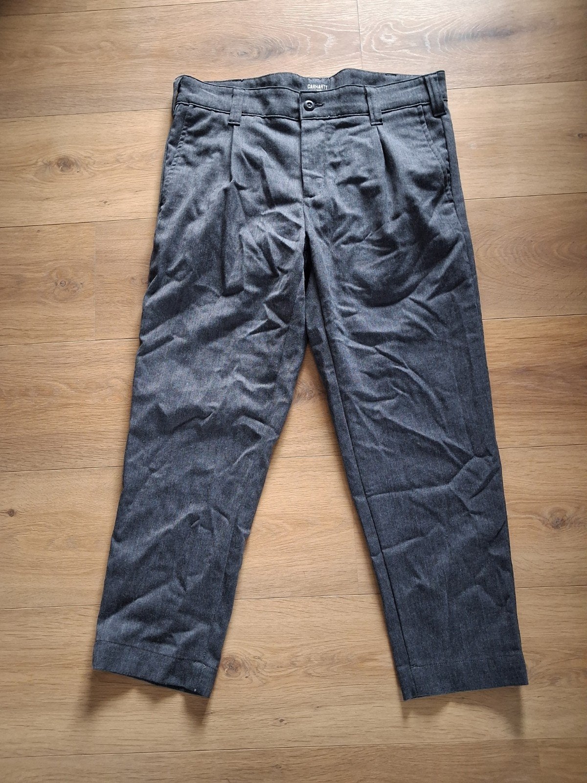 Carhartt Taylor Pant Chino - Maat 31 - Grijs, Carhartt, Overige maten, Ophalen of Verzenden, Zo goed als nieuw