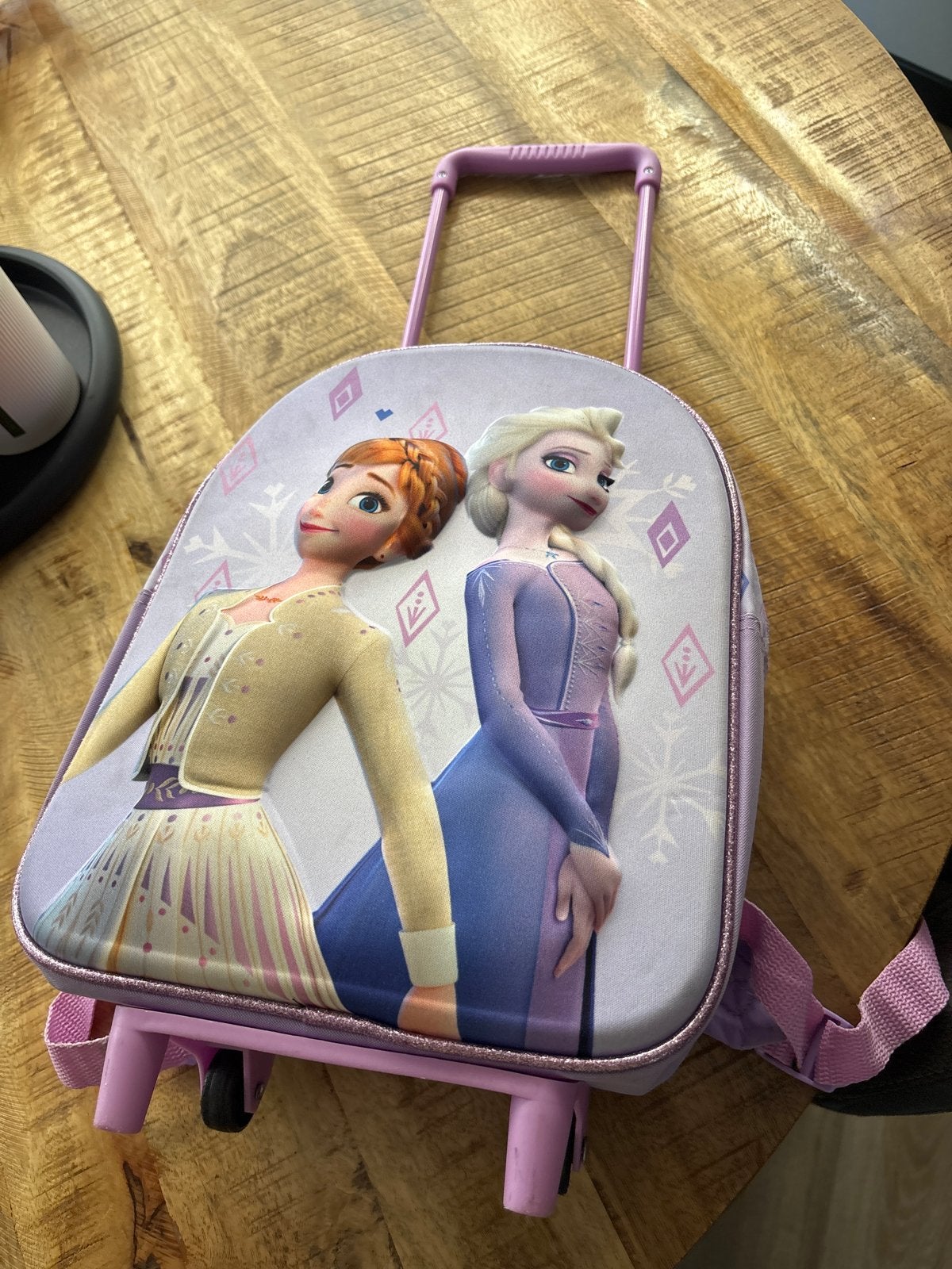 Trolley rugtas Elsa Frozen - Gebruikt, Ophalen, Gebruikt, Disney of Dora, Minder dan 25 cm