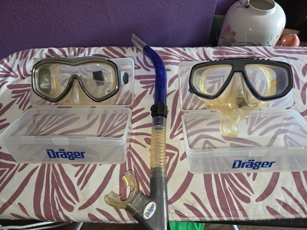 Duikbril(len) met één snorkel, Ophalen of Verzenden, Duikbril of Snorkel