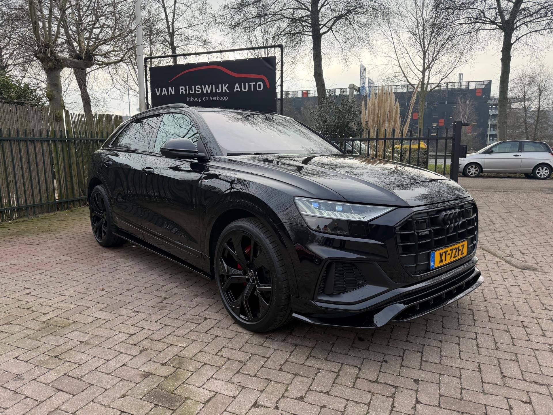 Audi Q8 50TDI Quattro Pro Line S Camera Dealer Ond 23inch, Auto's, Audi, Automaat, Automatische klimaatregeling, Gebruikt, Euro 6