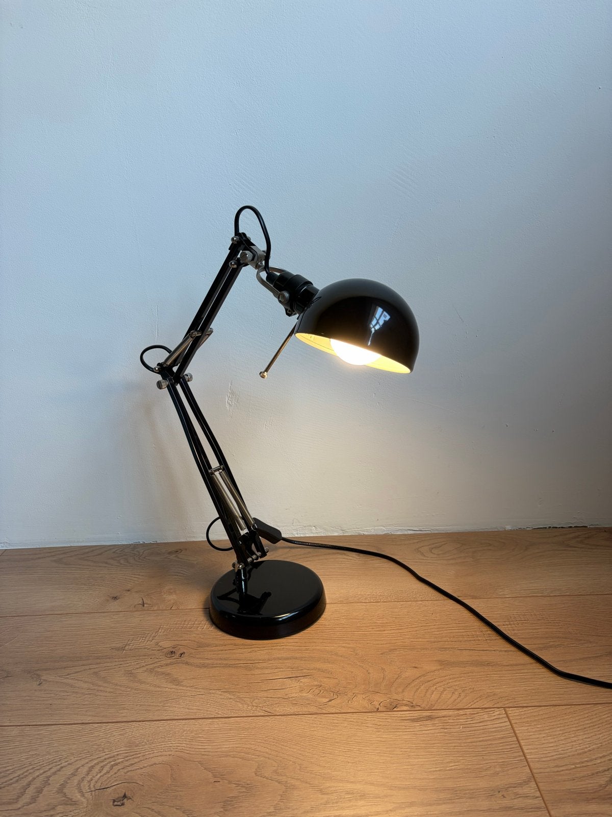 IKEA Forså Bureaulamp - Zwart, Ophalen, Bureaulamp, Verstelbaar, E14 (klein)