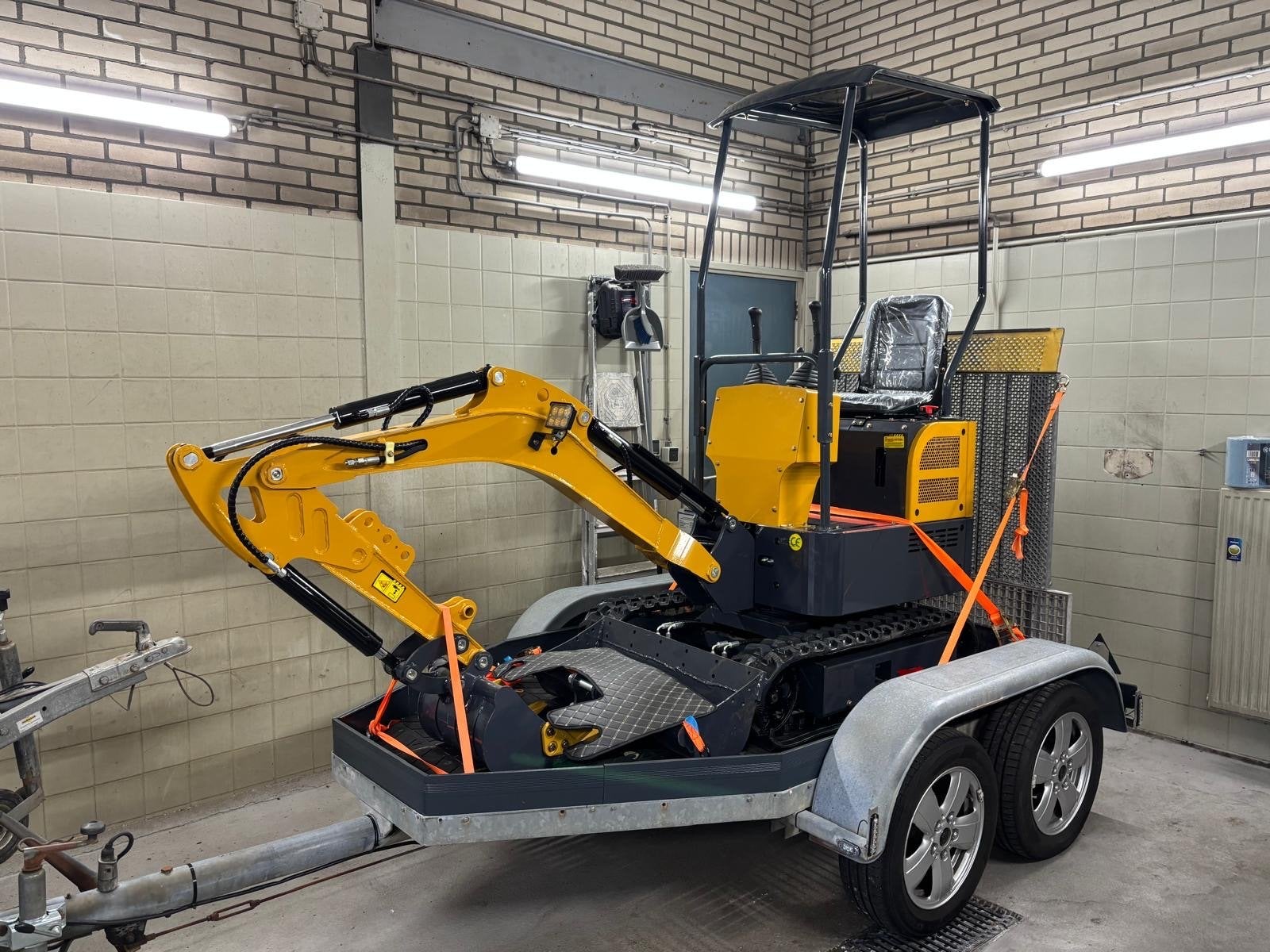 graafmachine, Ophalen, Nieuw