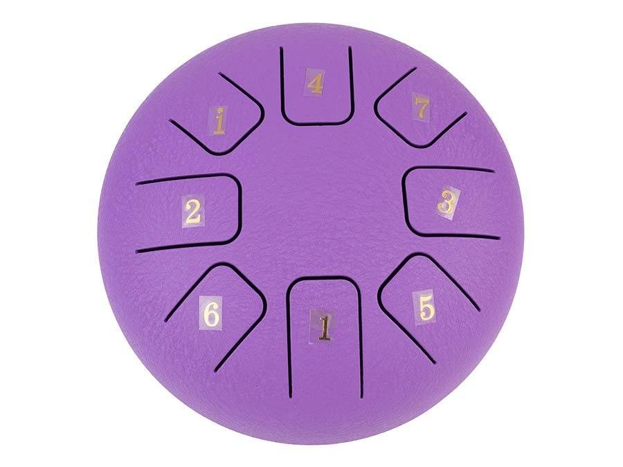 HTD0608/PU |Hayman stalen tongdrum 6" paars, ., Nieuw, Ophalen of Verzenden, .
