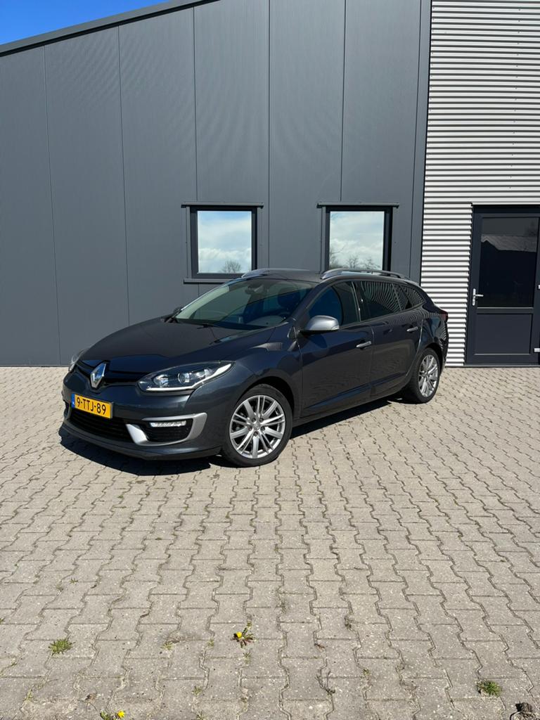 Renault Mégane 1.2 TCE 97KW Estate 2014 Grijs, Voorwielaandrijving, 4 cilinders, Navigatiesysteem, 132 pk