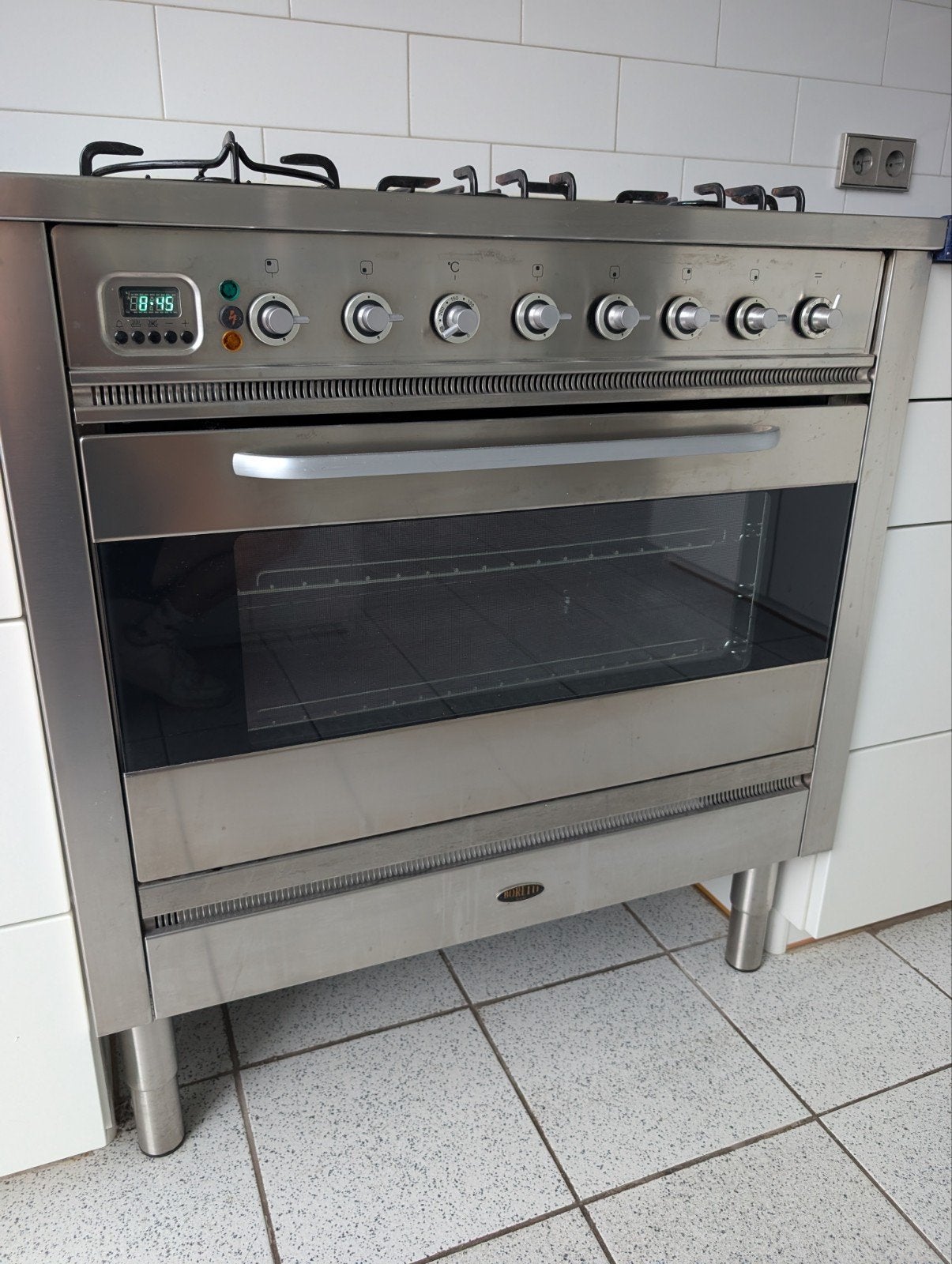 Boretti model V91, art. 9660CMP, Ophalen, Gebruikt, 60 cm of meer, Gas
