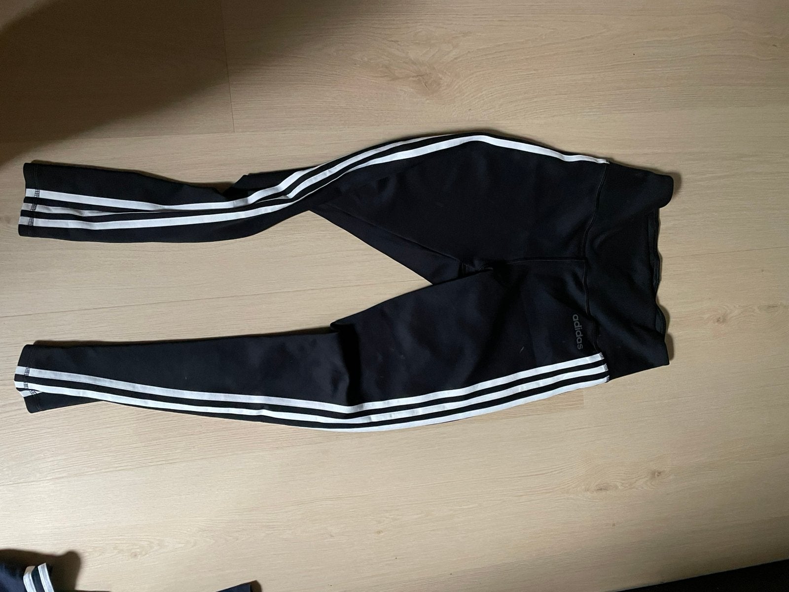 Adidas legging, Kleding | Dames, Ophalen of Verzenden, Zo goed als nieuw, Zwart, Fitness of Aerobics