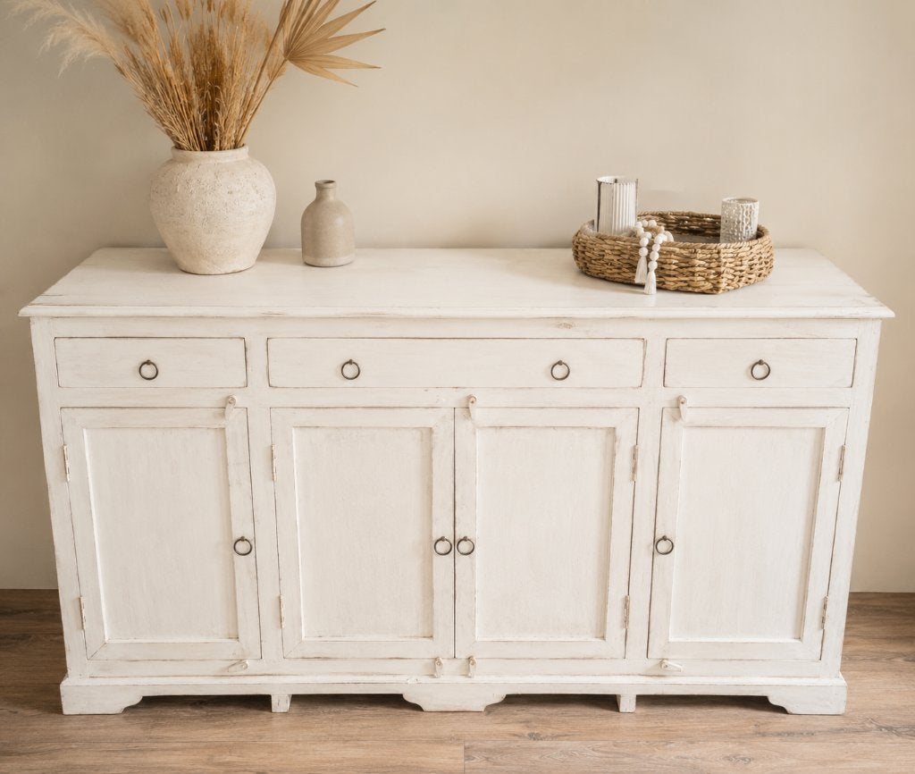 GRATIS - Stoer dressoir - Boho Ibiza stijl kast, Ophalen, Gebruikt, Met deur(en), 150 tot 200 cm
