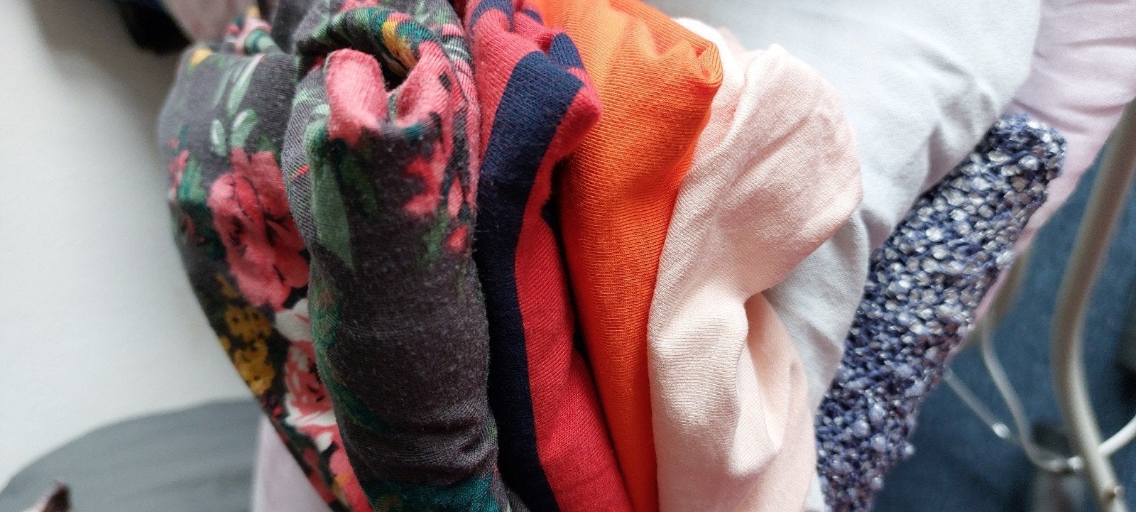 pakket diverse kleding ophalen, Ophalen, Gedragen