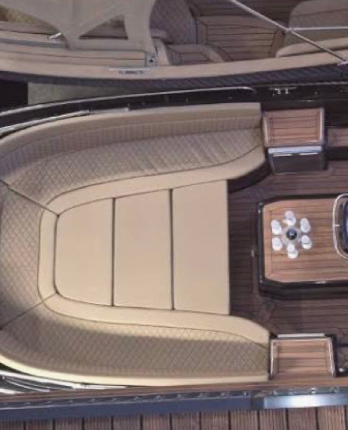 Nieuwe kussens voor Zonnedek Pimeur 600 tender, Ophalen of Verzenden, Nieuw, Motor en Techniek, Zeilboot of Motorboot