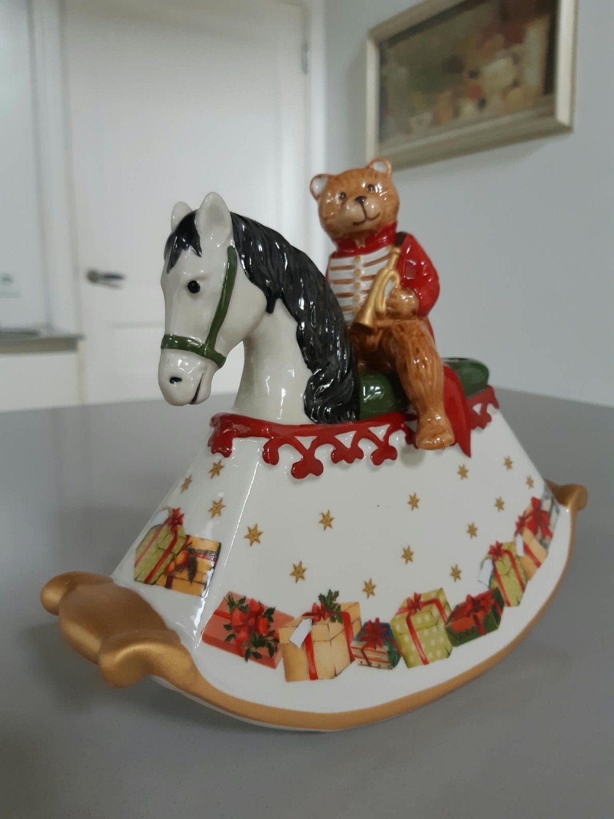 Hobbelpaard Kerst Villeroy en Boch Christmas Toy's, Diversen, Ophalen of Verzenden, Nieuw