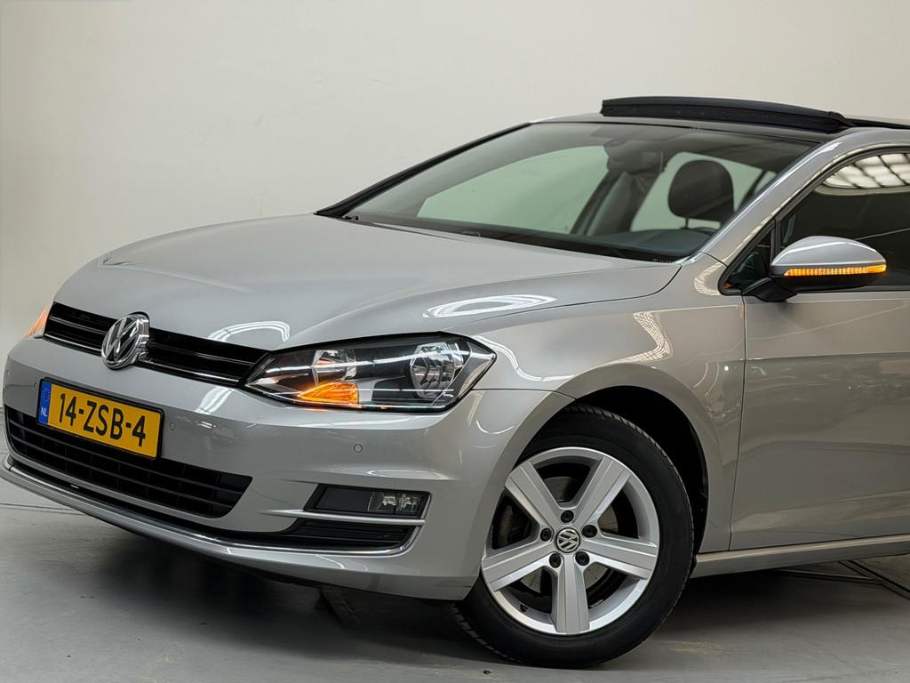 Volkswagen Golf 1.4 TSI Highline Automaat PANO Massage Cruis, Auto's, Euro 5, Gebruikt, Zwart, 4 cilinders