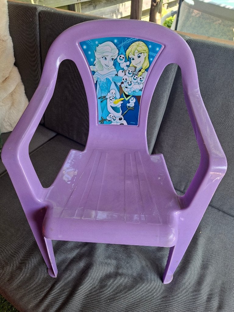 Kinder camping stoeltje Frozen, Ophalen, Zo goed als nieuw, Campingstoel
