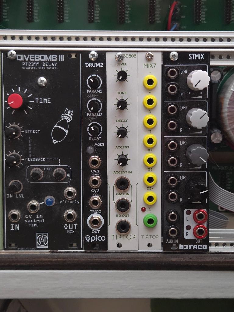 Tiptop Audio BD808 - eurorack tr-808 bassdrum, Muziek en Instrumenten, Ophalen of Verzenden, Gebruikt, Overige aantallen, Overige merken