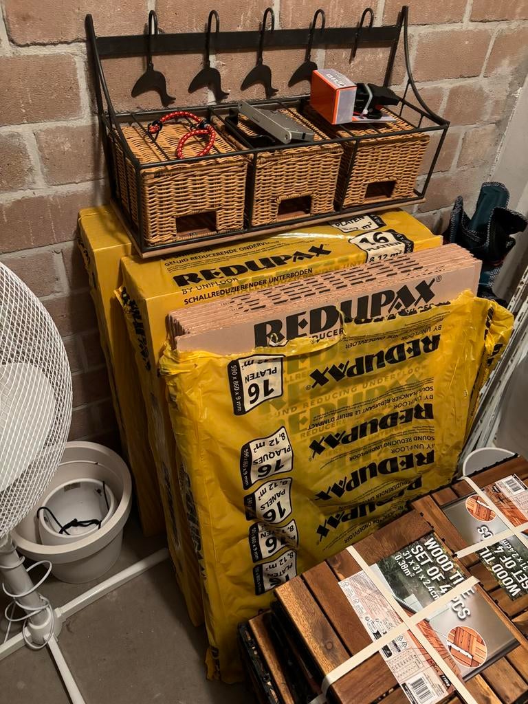 Redupax ondervloerplaten - Geluidreducerend, Ophalen, 50 tot 150 cm, Overige typen, Nieuw