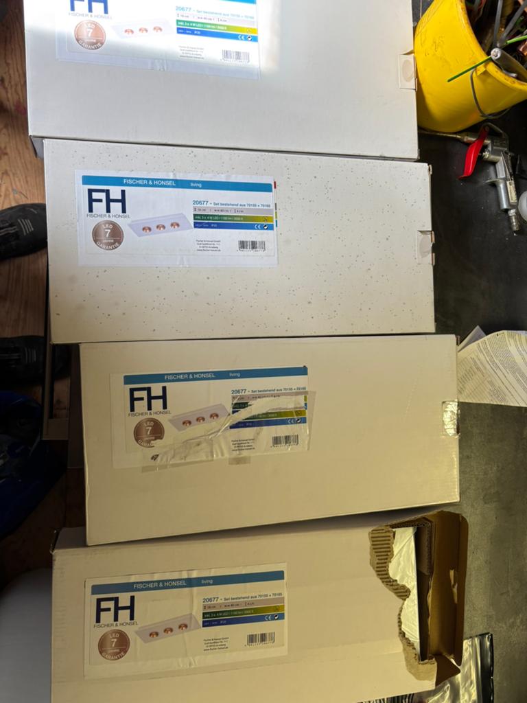 Fisher en honsel lampen nieuw, Huis en Inrichting, Lampen | Hanglampen, Nieuw, Ophalen of Verzenden, Metaal, Minder dan 50 cm