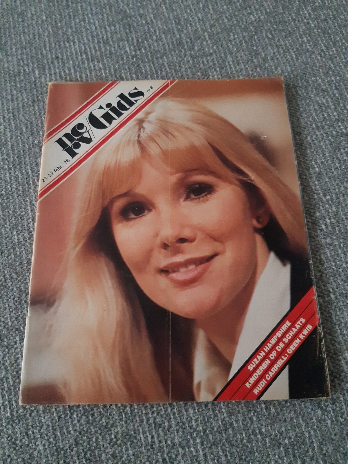 8.NCRV 1976. Suzan Hampshire. Rudi Carrell. Bert en Ernie. E, Verzamelen, Ophalen of Verzenden, 1980 tot heden, Tijdschrift