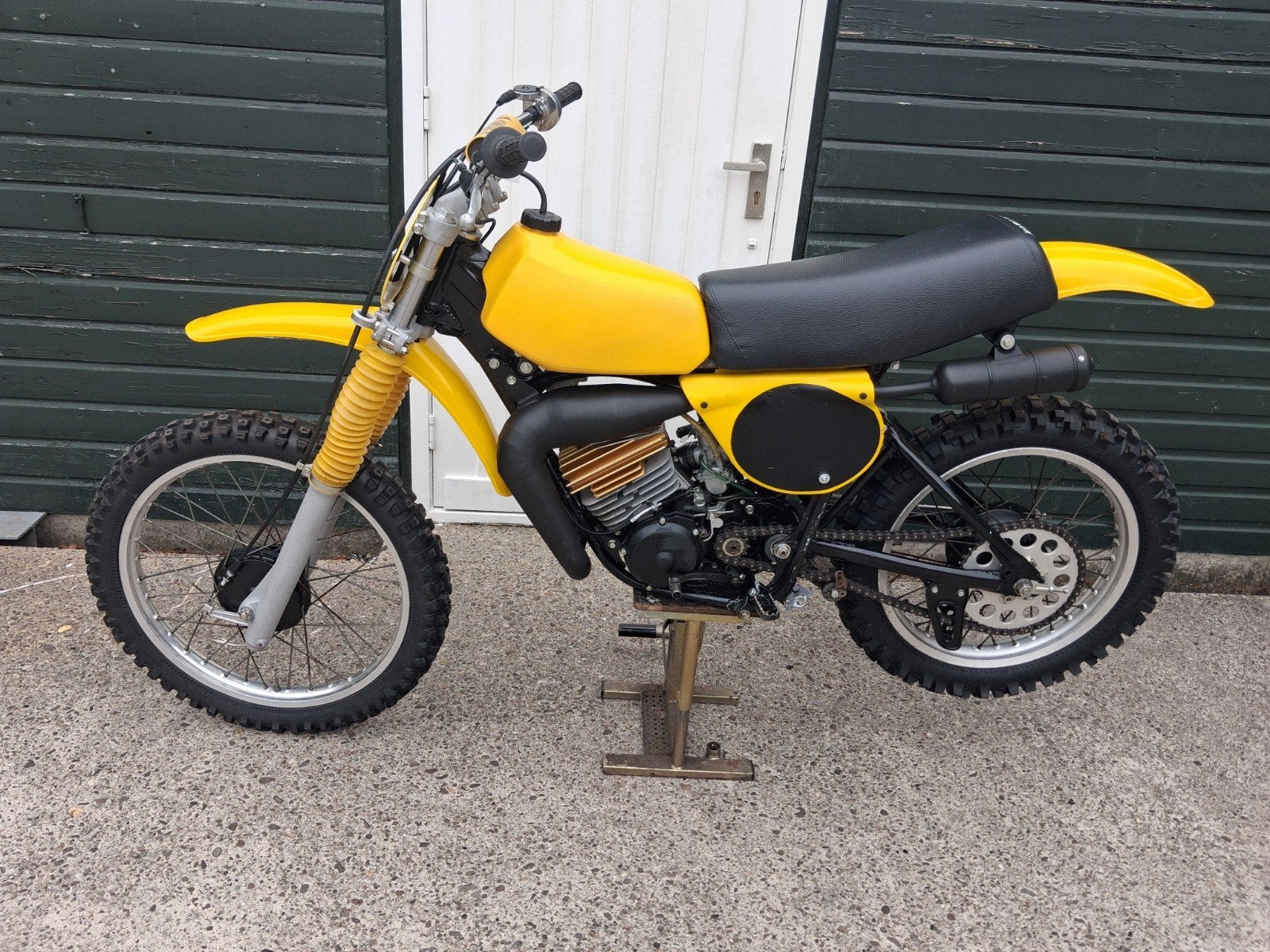 yamaha yz 125 vintage twinshock crossmotor, Fietsen en Brommers, Ophalen, Yamaha