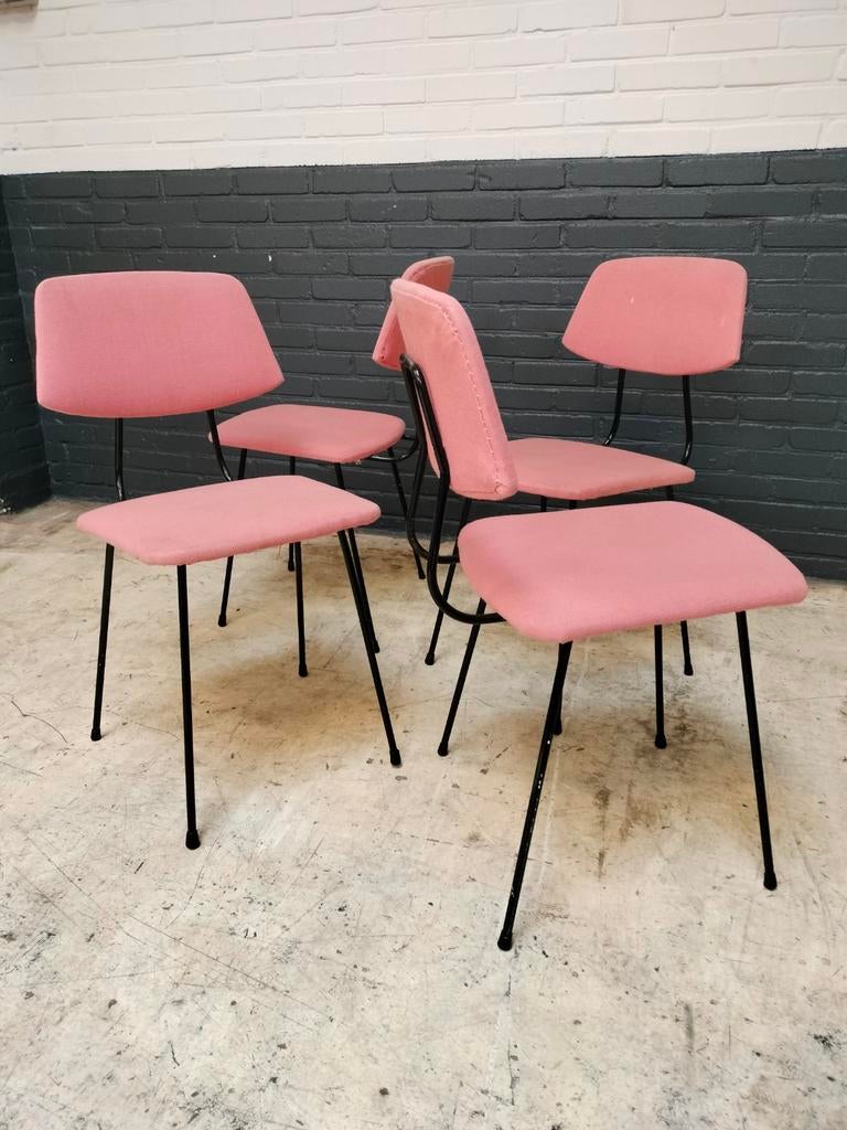 Rudolf Wolf stoelen 50's, Ophalen, Gebruikt, Overige kleuren, Minimalistisch