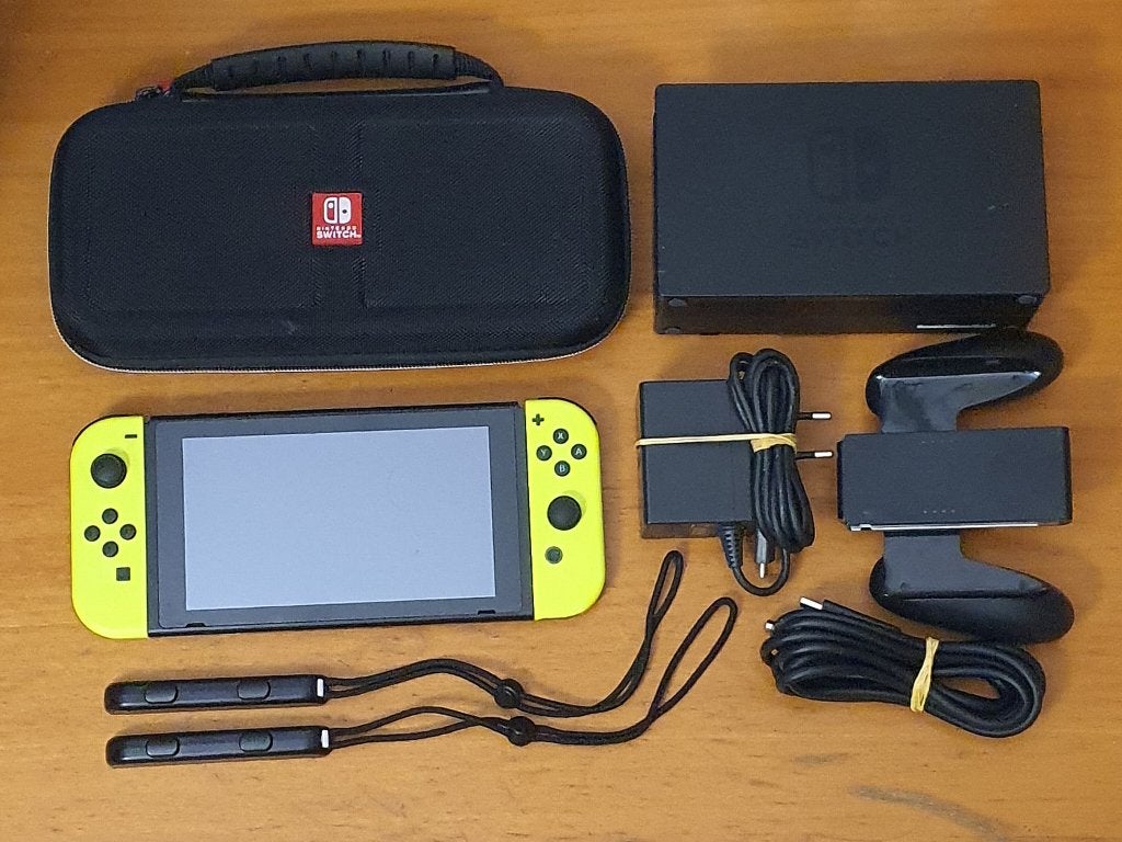 COMPLEET | Nintendo Switch SET, Spelcomputers en Games, Ophalen of Verzenden, Gebruikt, Met 2 controllers, Switch Original
