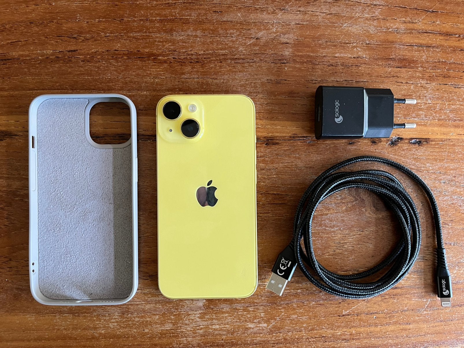 iPhone 14 128GB - Geel, Geel, Ophalen of Verzenden, Zonder simlock, 90 %