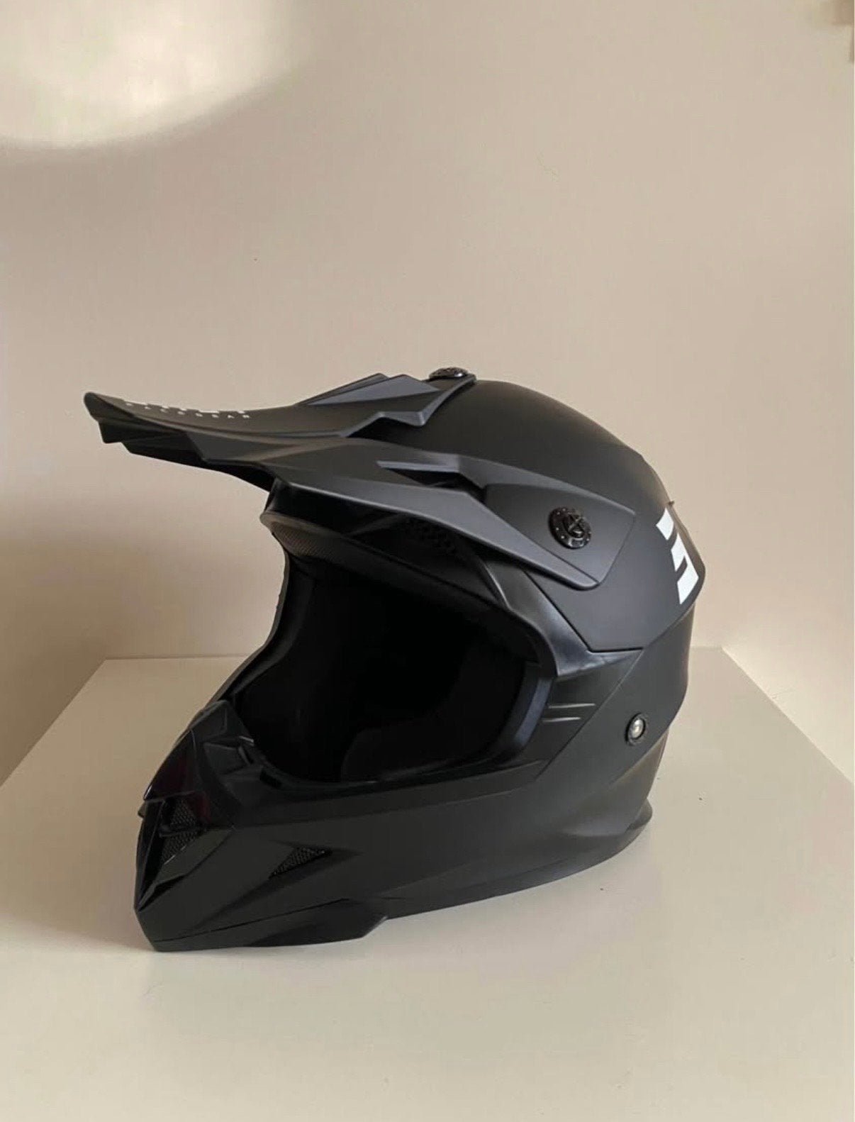 Shot Race Gear Pulse Crosshelm - Maat xs - Zwart, Overige merken, Ophalen of Verzenden, L, Tweedehands