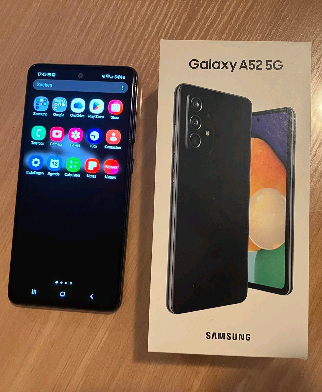 Samsung A52s 128gb te koop. zie fotos, Zwart, Ophalen of Verzenden, Zo goed als nieuw, 128 GB