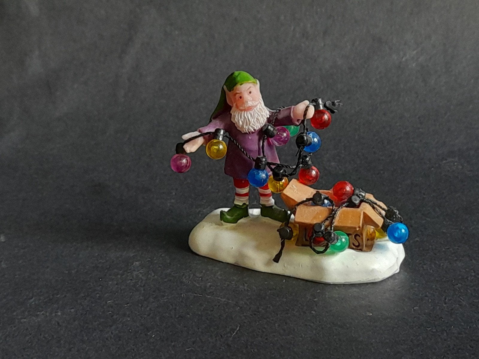 lemax kerst figuur b021 kerstdorp santa wonderland elf, Verzenden