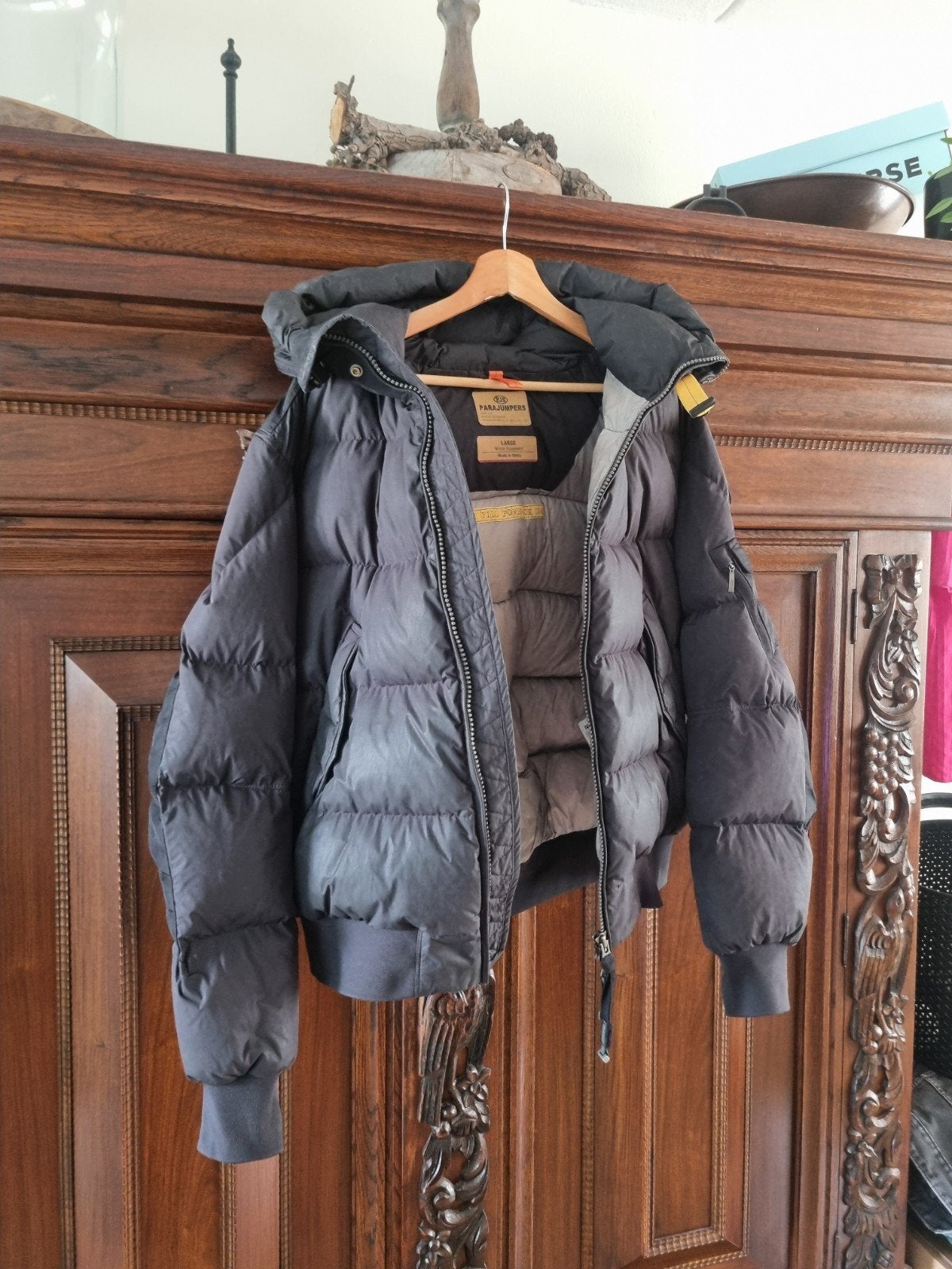 Parajumpers PJS Anchorage donsjas - Maat L, Kleding | Heren, Jassen | Winter, Maat 52/54 (L), Parajumpers, Ophalen of Verzenden