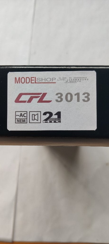 Eloc CFL "3013" AC Sound Digitaal Modelshop Luxemburg, Hobby en Vrije tijd, Overige merken, Wisselstroom, Locomotief, Verzenden