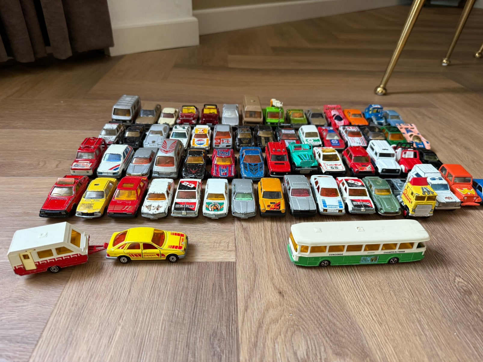 Majorette/ matchbox Siku 1:87 modelauto’s 70x, Ophalen of Verzenden, Gebruikt
