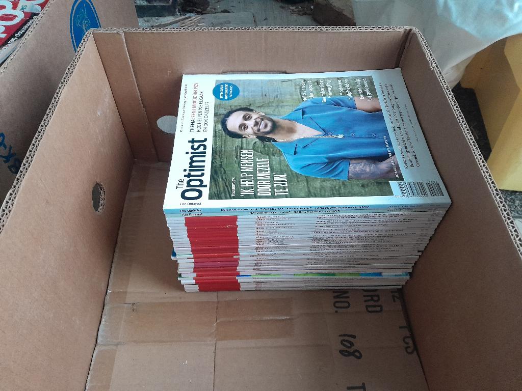 tijdschriften optimist en ode meer dan 150 stuks, Verzamelen, Ophalen of Verzenden, 1980 tot heden, Tijdschrift