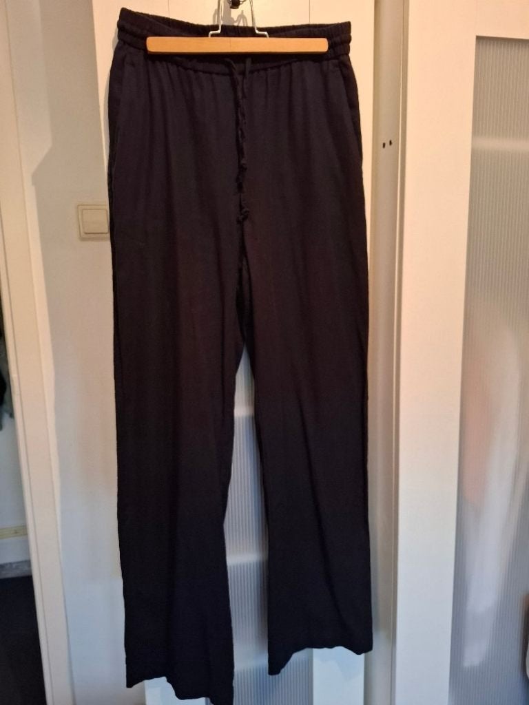ZARA linnen broek S-36 INCL.VERZENDEN, Ophalen, Zo goed als nieuw, Maat 36 (S), Lang