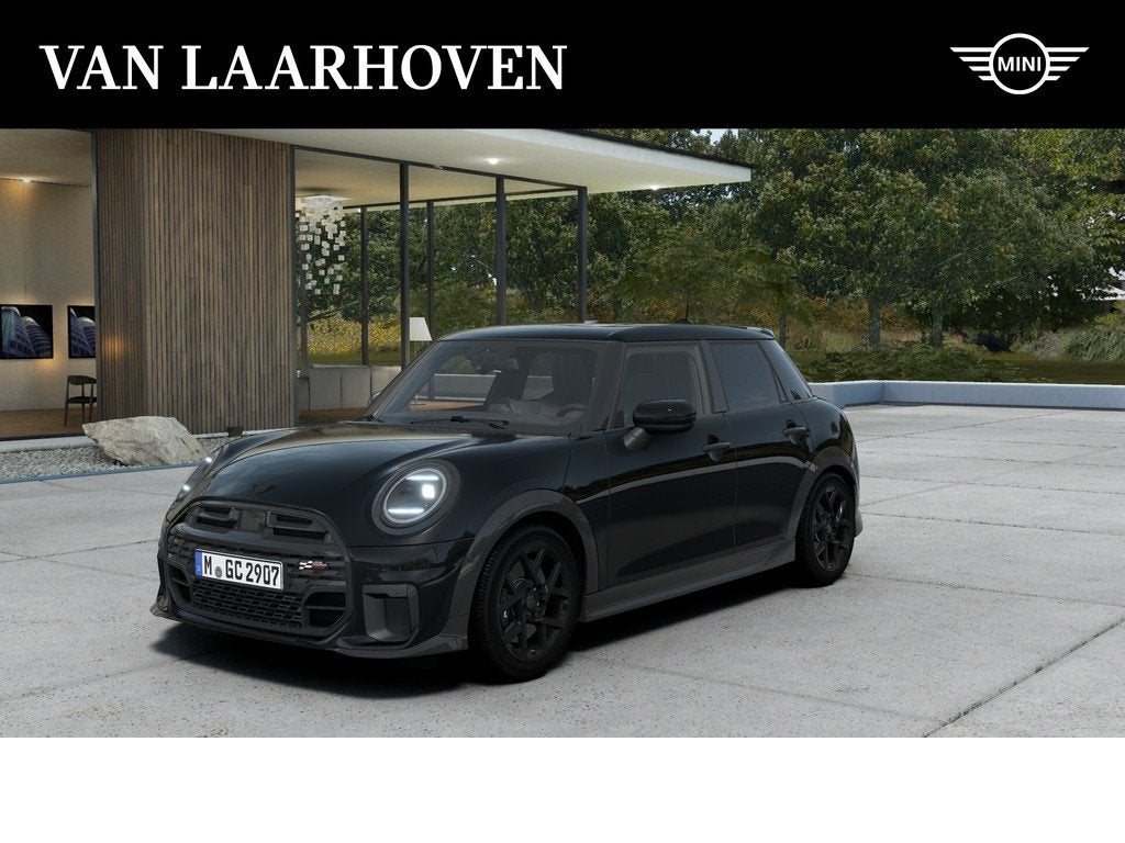 MINI Hatchback Cooper C Automaat / John Cooper Works / Pakke, Auto's, Mini, 156 pk, Zwart, Bedrijf, Nieuw