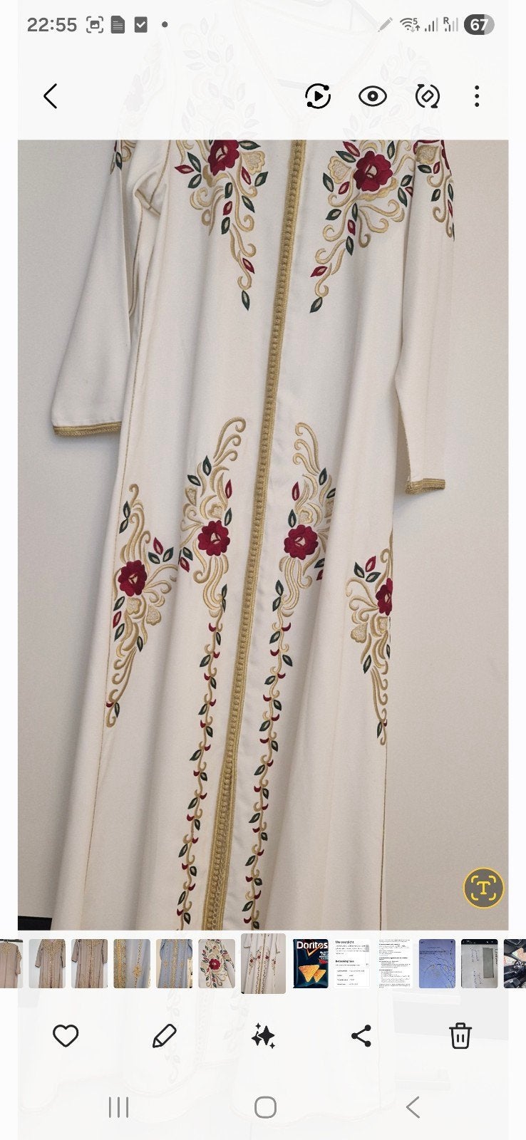kaftan, Verzenden, Zo goed als nieuw, Maat 46/48 (XL) of groter, Overige typen