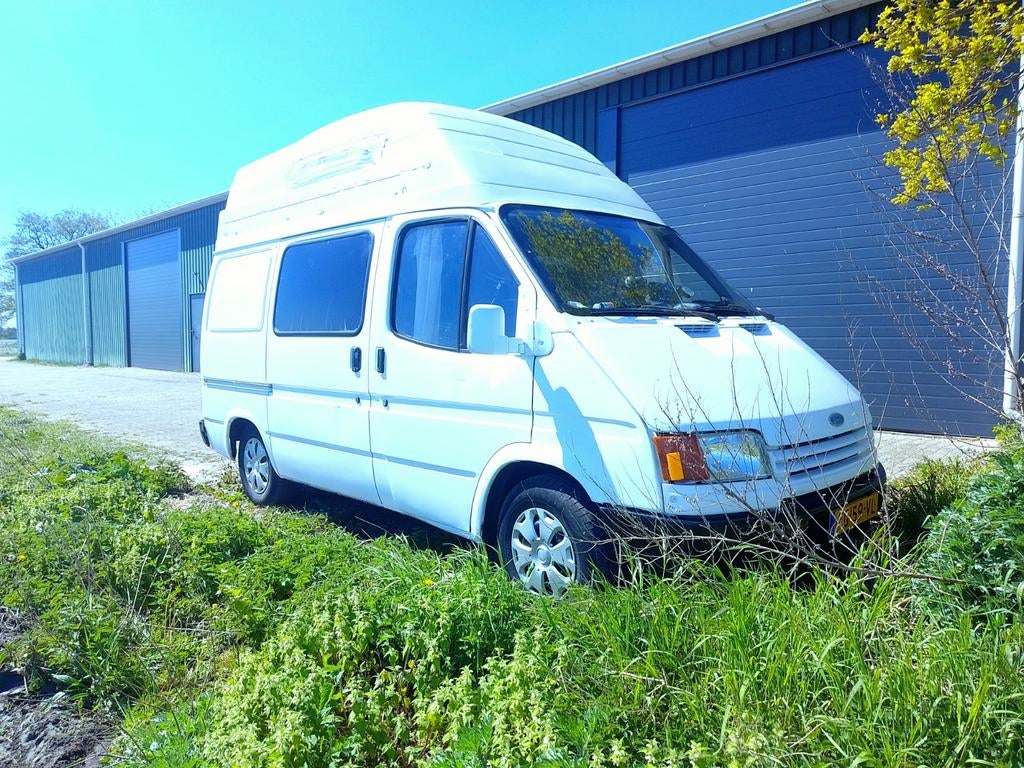 Ford Transit Reimo Nugget Camper - Lichte opknapbeurt, Caravans en Kamperen, Campers, Buscamper of Camperbus, Ringverwarming, Gaslek-detector