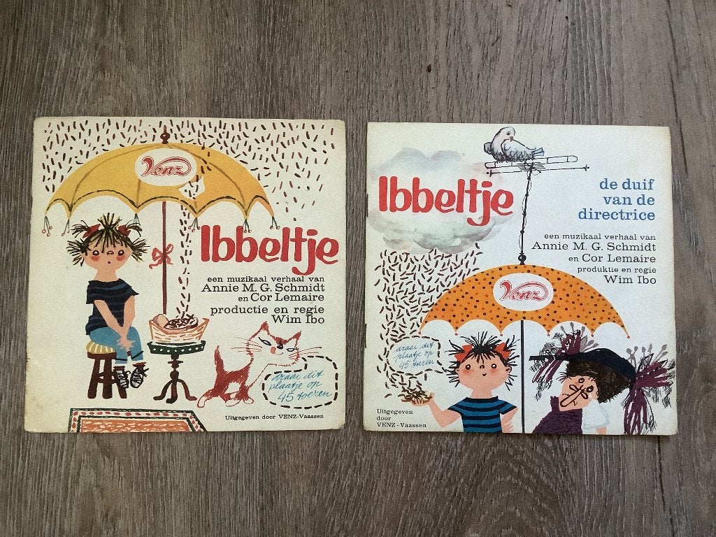 Ibbeltje 45 toeren grammafoonplaat, Ophalen of Verzenden, Gebruikt