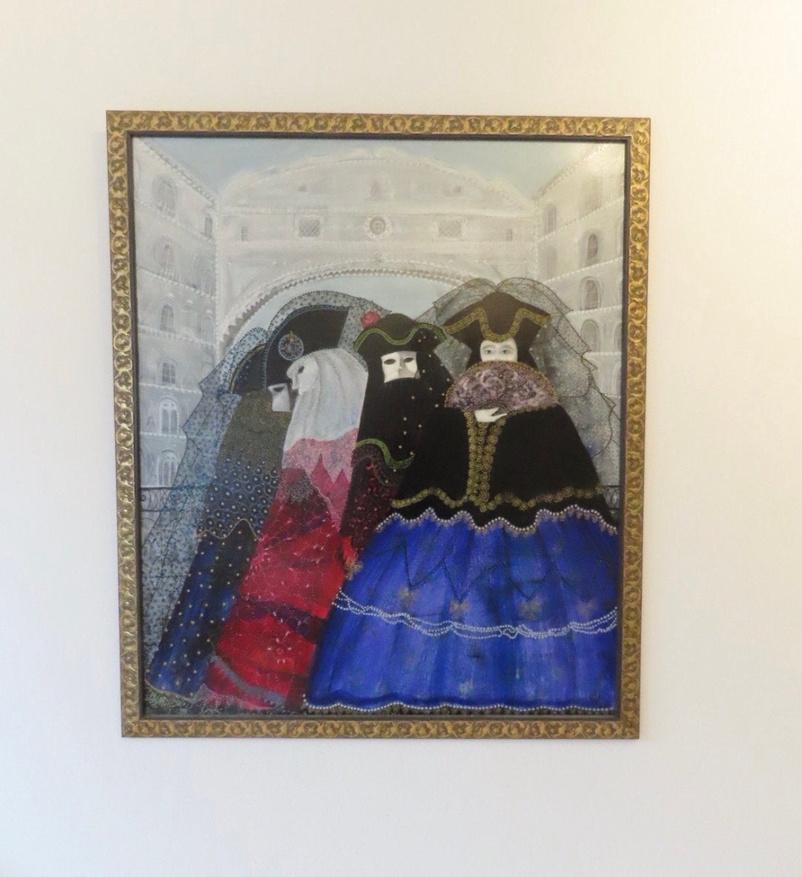 Schilderij "Sospiri a Venezia" van Simonetta Carpini, Ophalen