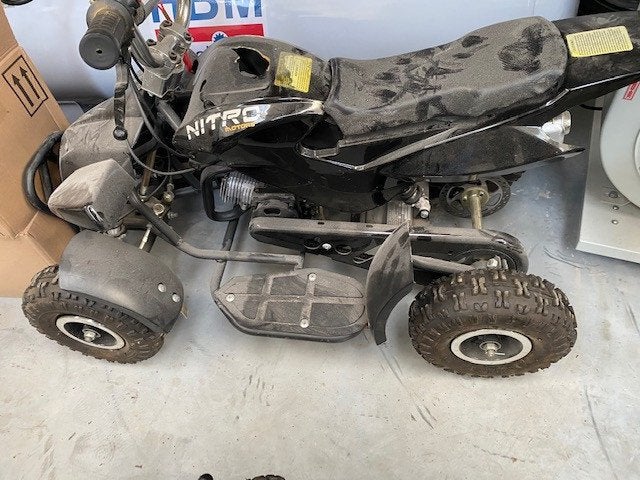 Nitro benzine kinderquad, Ophalen, Gebruikt, Overige typen