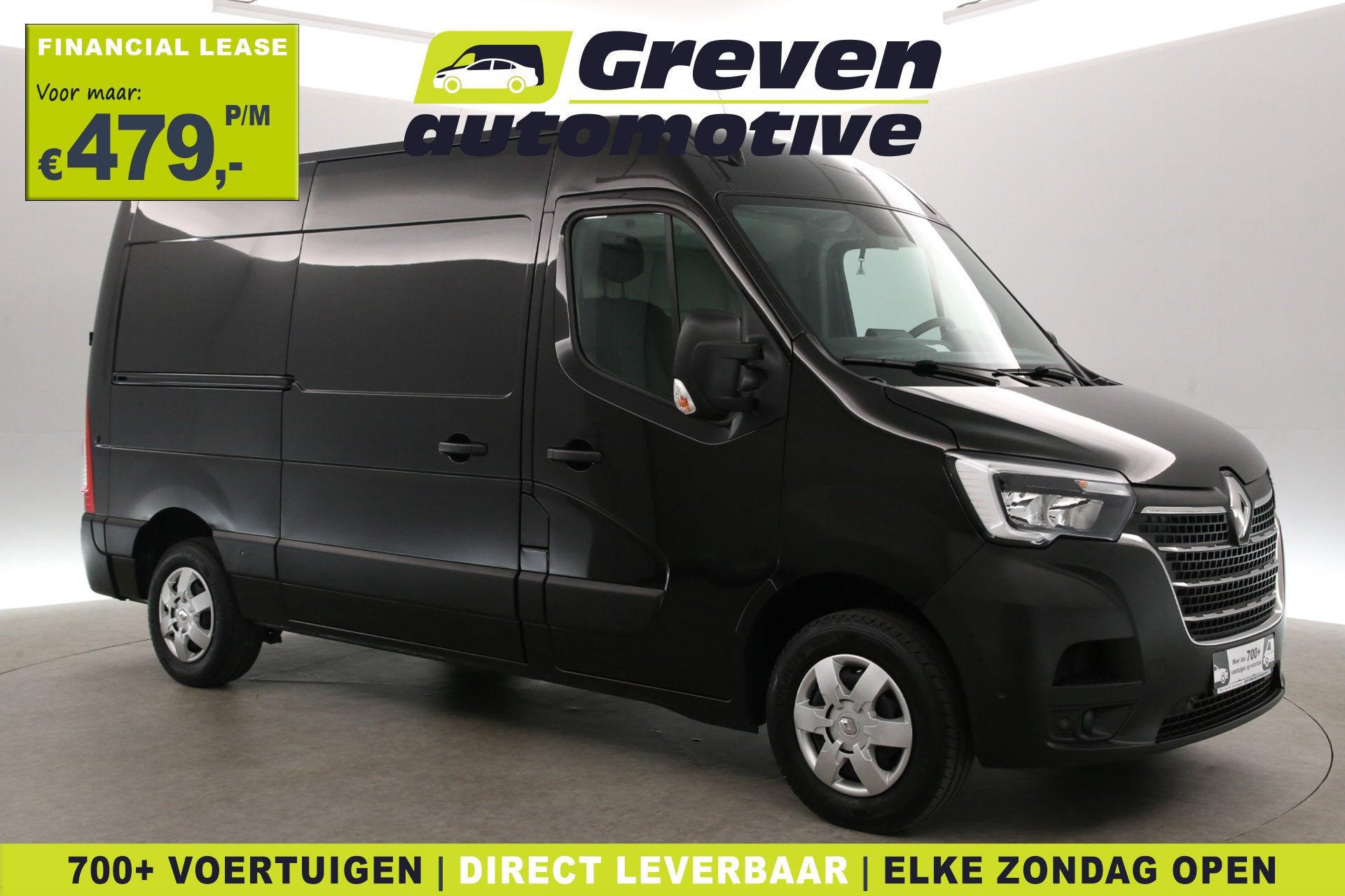 Renault Master 2.3 dCi L2H2 180PK | AUTOMAAT | Airco | Cruis, Stof, Gebruikt, Euro 6, 4 cilinders