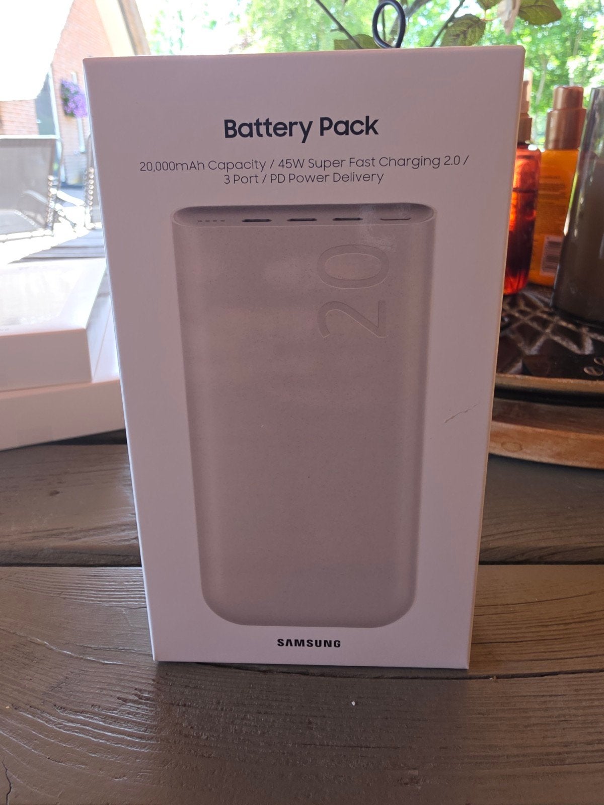 Samsung Battery Pack 20.000mAh 45W Super Fast Charging, Ophalen of Verzenden, Nieuw, Samsung