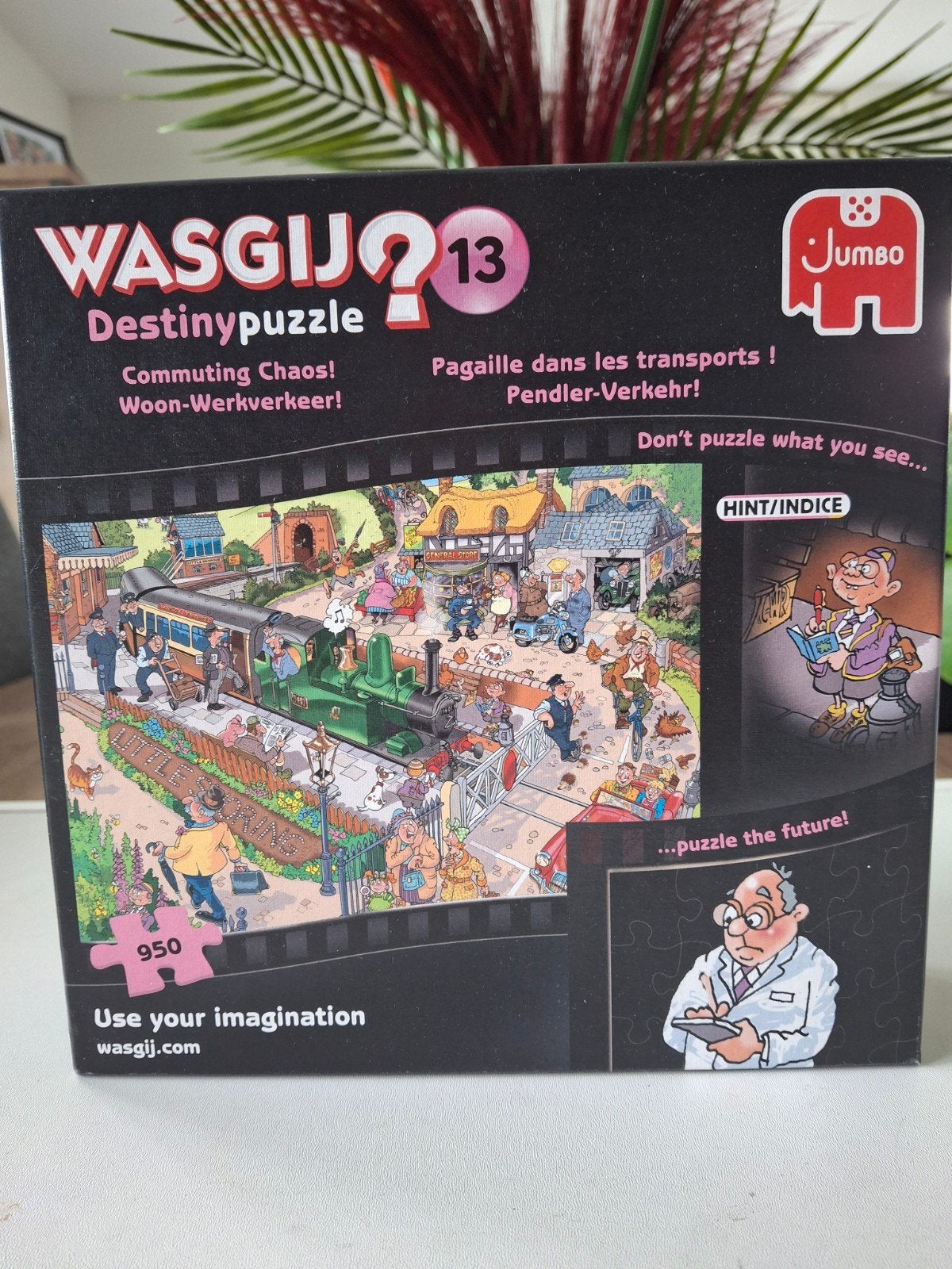 Wasgij puzzel 950 st., Ophalen, 500 t/m 1500 stukjes, Zo goed als nieuw