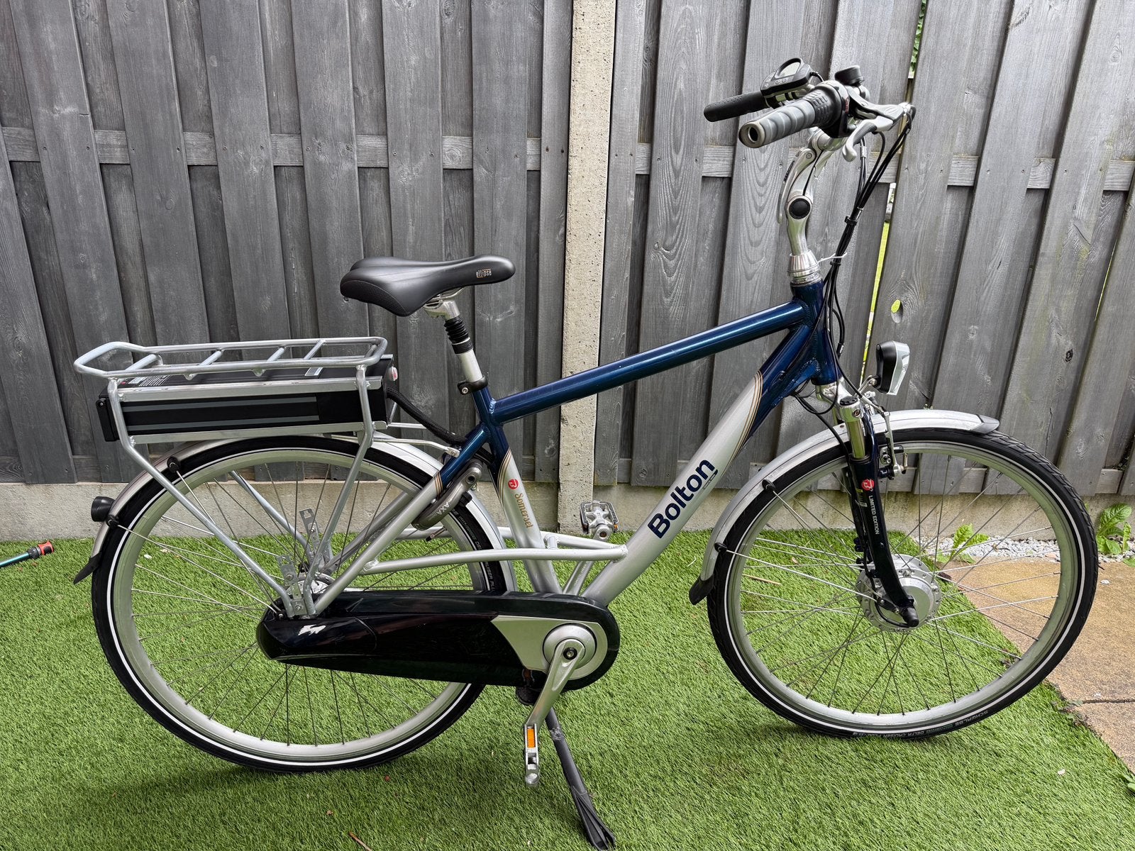 Heren elektrische fiets - E-bike - Bolton, Minder dan 30 km per accu, Gebruikt, 51 tot 55 cm, Ophalen