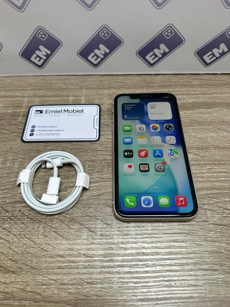 iPhone 11 - 64GB / batterij 100% / garantie, Ophalen of Verzenden, Zo goed als nieuw, 64 GB, IPhone 11