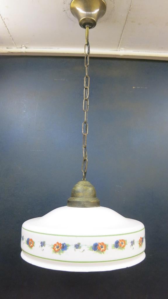 vintage hanglamp, Antiek en Kunst, Antiek | Lampen, Ophalen of Verzenden